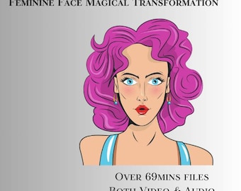 FEMININE FACE Magical Transformation - Male To Female Transformation [MTF] [Gender Transformation] [Transformation Fantasy] [Boy To Girl]