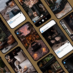 Old Money Aesthetic Photos for Digital Marketing, AI Generated Photo Stock Images, Volume 1, Dark Luxury Elegant Lifestyle image 2