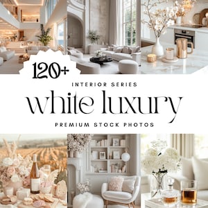 Old Money White Aesthetic Stock Photos | Luxury Women Images for Digital Marketing (Instant Download)