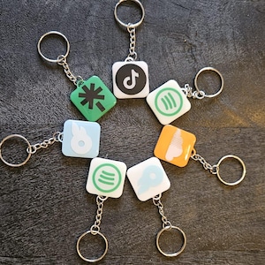 Smart-Tag Visitenkarte / digitale Visitenkarte / Schlüsselanhänger / NFC-Tag / TikTok / Instagram / Spotify / Onlyfans / Linktree / Youtube