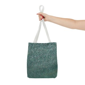 Gras Textur Einkaufstasche, Einkaufstasche mit sanfter Farbe, Natur inspiriertes Geschenk, umweltfreundliche Tragetasche, Schultertasche für alle Gelegenheiten