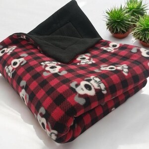 Handmade Dog Fleece Blanket