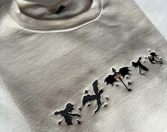 Dragons Embroidered Sweatshirt | Basgiath War College | Fourth Wing | Bookish Sweatshirt | Booktok Merch |