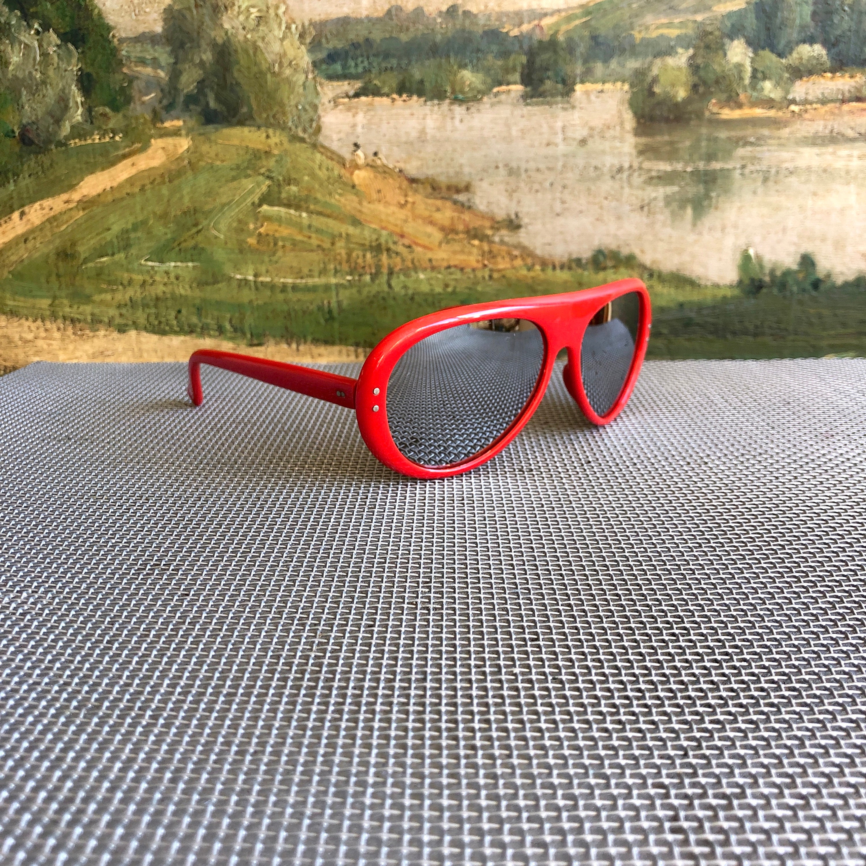 Vintage I Ski Sunglasses I Ski Sunglasses - Cardiac Ridge - Red - Alltackle.com main image 3