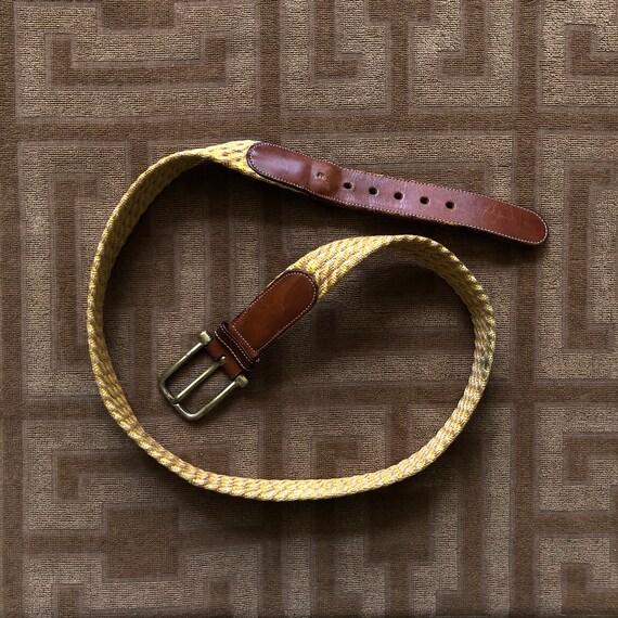 Vintage Men's Belt Preppy 1970s DOONEY / BOURKE Y… - image 5