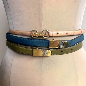 Pierre Cardin Leather Belt - Etsy