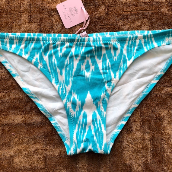Vtg Calypso St Barths Bikini Bottom / sz XS / Chr… - image 4
