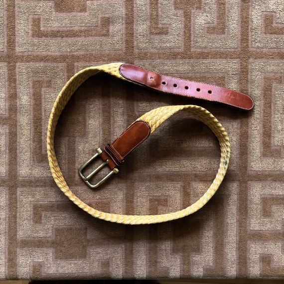 Vintage Men's Belt Preppy 1970s DOONEY / BOURKE Y… - image 2