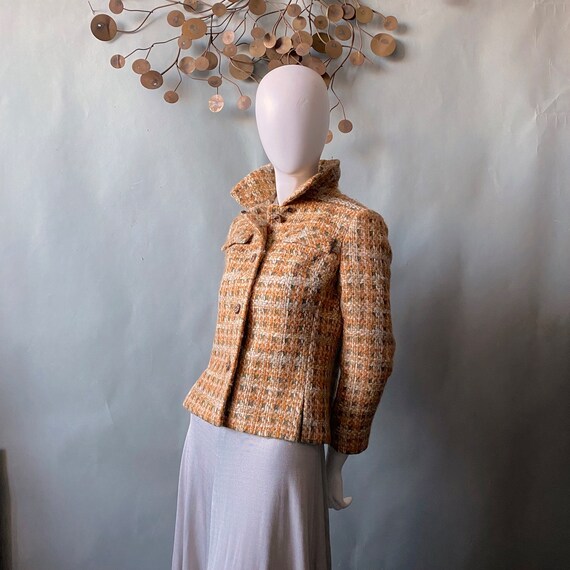 1960s Tweed Jacket Jack Clarke Dublin Coco Era Coutur… Gem