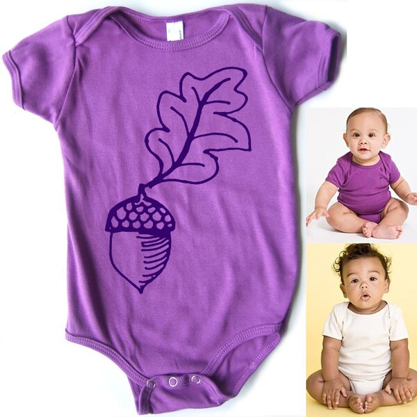 Acorn American Apparel Organic Baby Onesie