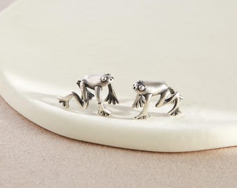 Bracciale Con Rana TTOVEN | Ciondolo Rana In Acciaio Inossidabile Per Ragazze | Bracciale Regolabile Con Sacchetto Di Velluto | Regalo Per Amanti Delle Rane