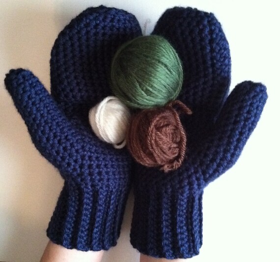 women's glove mitten combination