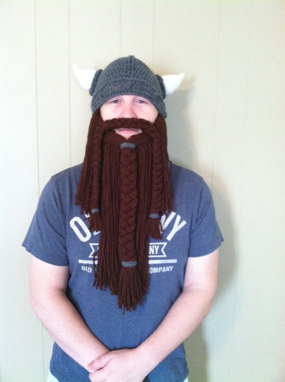 viking beard beanie