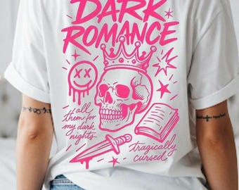 Koszulka klubu książki Dark Romance: Edgy BookTok Smut Shirt