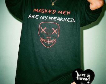 Masked Men Sweatshirt: Dark Romance BookTok Reader Gift