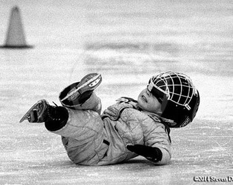 Ice Skating, Toddler Learning to Skate, Ice Hockey, Toddler