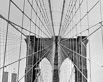 Bridge Web, Brooklyn Bridge and Cables, World Trace Center, WTC