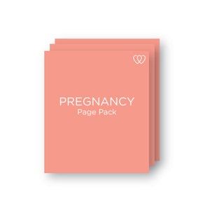 Pregnancy Additional Baby Book Page Pack image 1