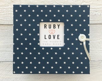 BABY BOOK | Mini Navy Star Album