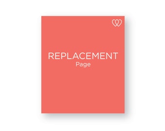 Replacement Page