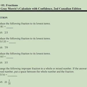 Gray Morris&#39;s Calclate with Confidence, 2.Auflage Kanadische Ausgabe Tania Killian TB (2)
