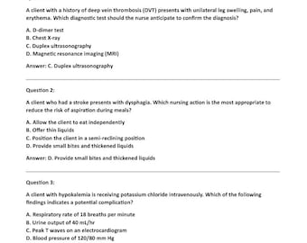 Examen NCLEX 1 2025