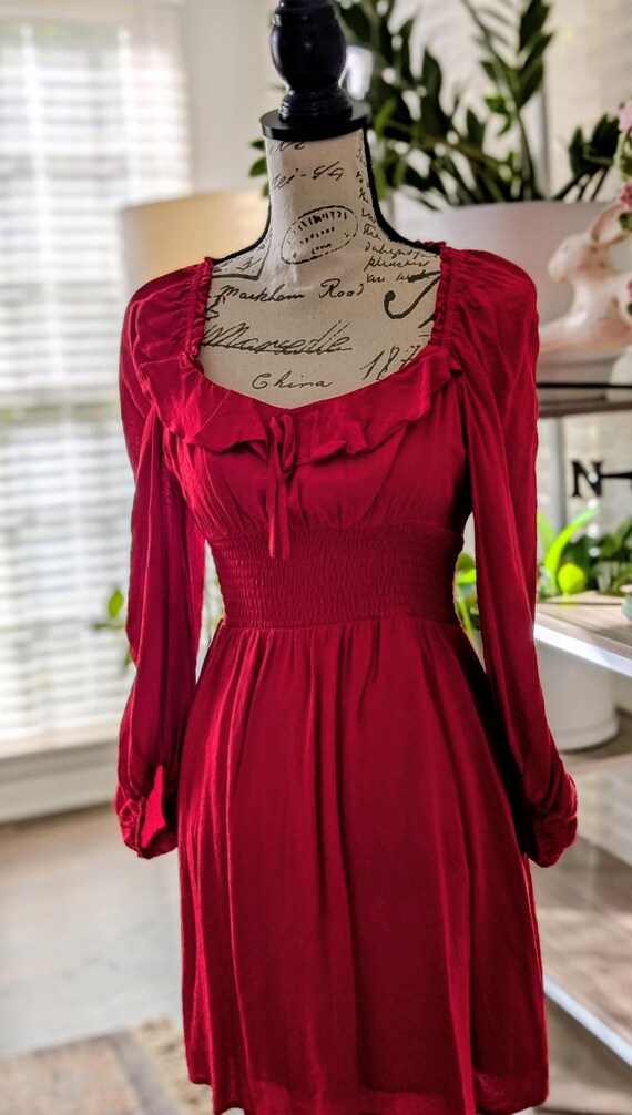 Betsey Johnson Baby Doll Western Dress