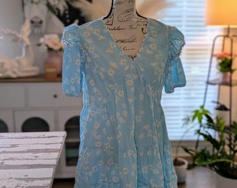 denim supply wrap dress Denim & Supply + Floral Wrap Dress