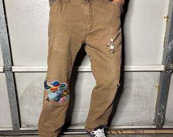 Custom Patchwork Pants