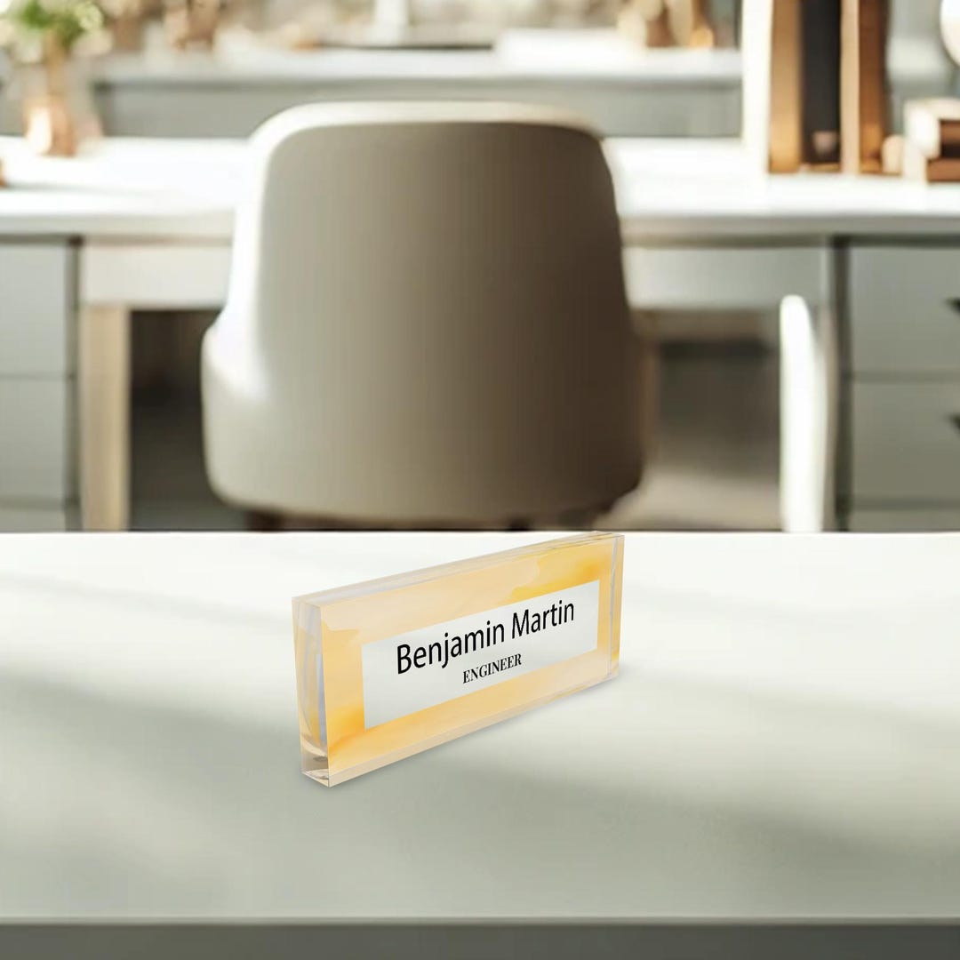 Customized Electrical Engineer Name Plate for Desk, Gifts for Boss ...