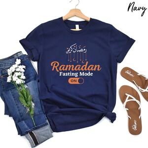 Ramadan Kareem T-Shirt: Islamic Fasting Mode Tee, Eid Gift