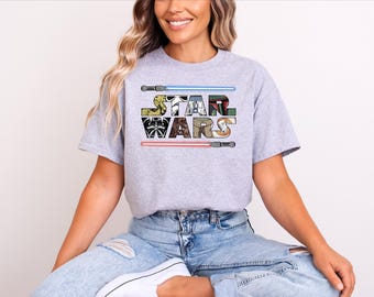 Retro Star Wars Shirt, Galaxy's Edge Shirt, Disney Star Wars Shirt, Star Wars Gift, Disneyworld Shirt, Disney Family Shirt, Disney Trip Tee