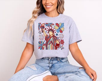 Statue Of Liberty Shirt: Patriotic 4th Of July T-Shirt