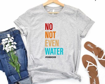 Ramadan Mubarak T-Shirt: Muslim Fasting Tee, Eid Gift