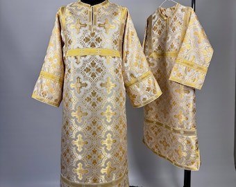 Orthodox Deacon Vestments | Custom Silk Altar Robe