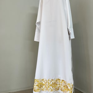 Alb | surplice | Altar vestment | albs for priest | embroidery vestments | podriznik | traditional albs