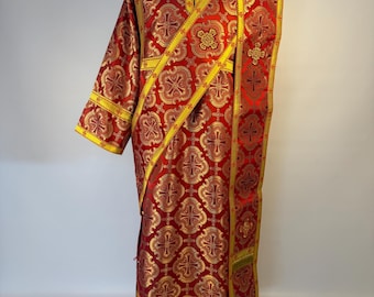 Deacon Vestments Set | Double Orarion and sticharion