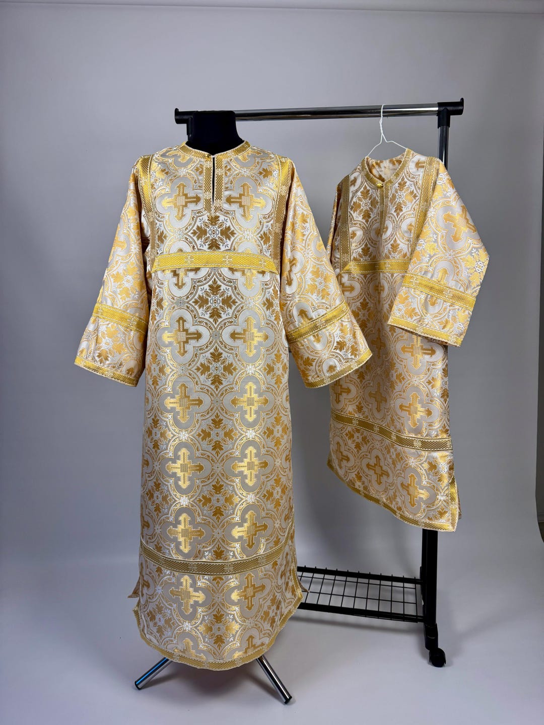 Orthodox Schema Robe Orthodox Deacon Vestments | Custom Silk Altar Robe - Etsy UK