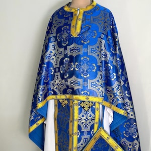 Orthodox vestments | Greek vestment liturgical | Religious Clothing | Priest robe | Clothes for priests | greek style priest vestments