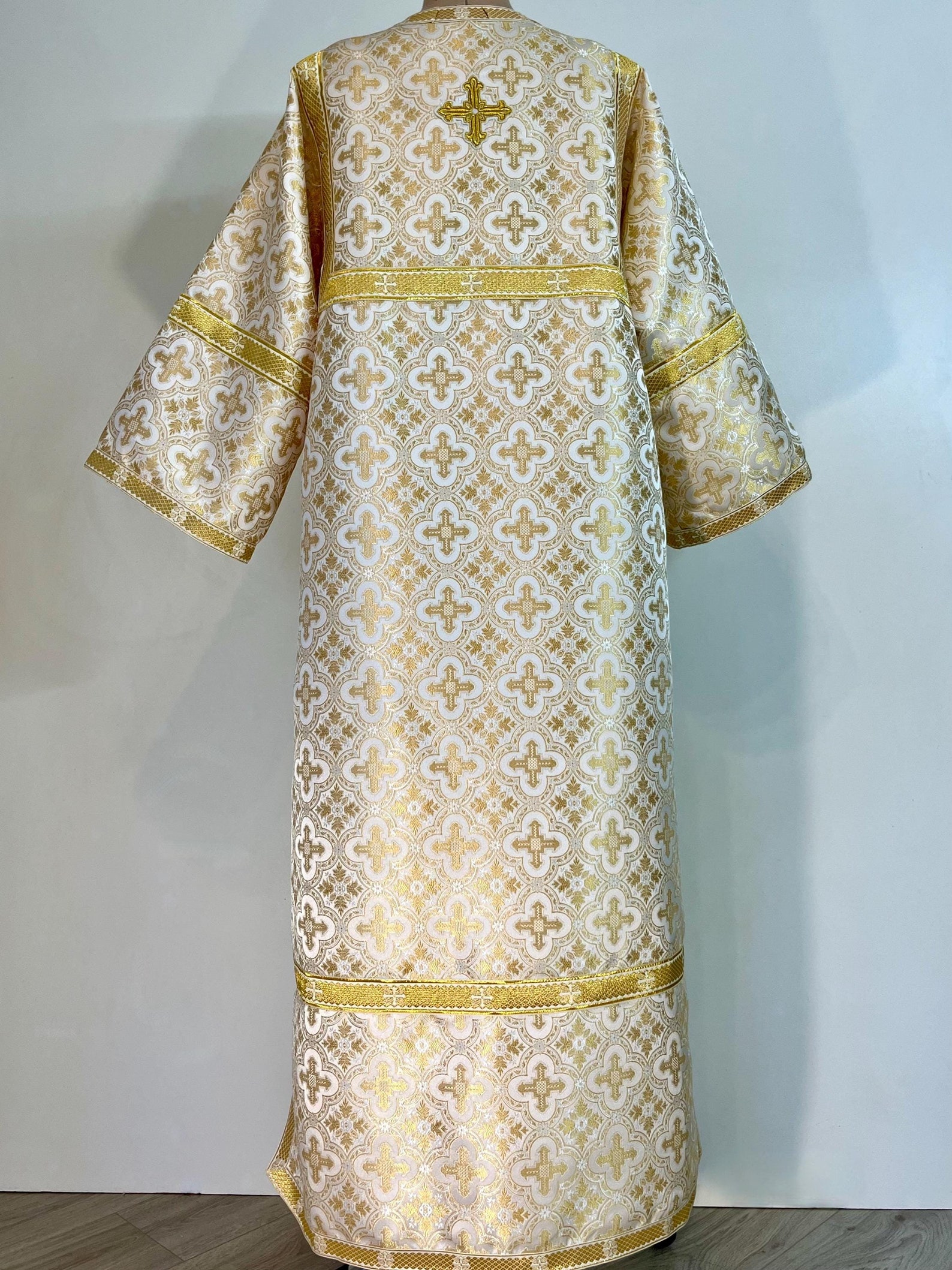 Russian Orthodox Robe Runes Custom Orthodox Altar Server Robe | Stikharion for Altar Boys | Lector ...