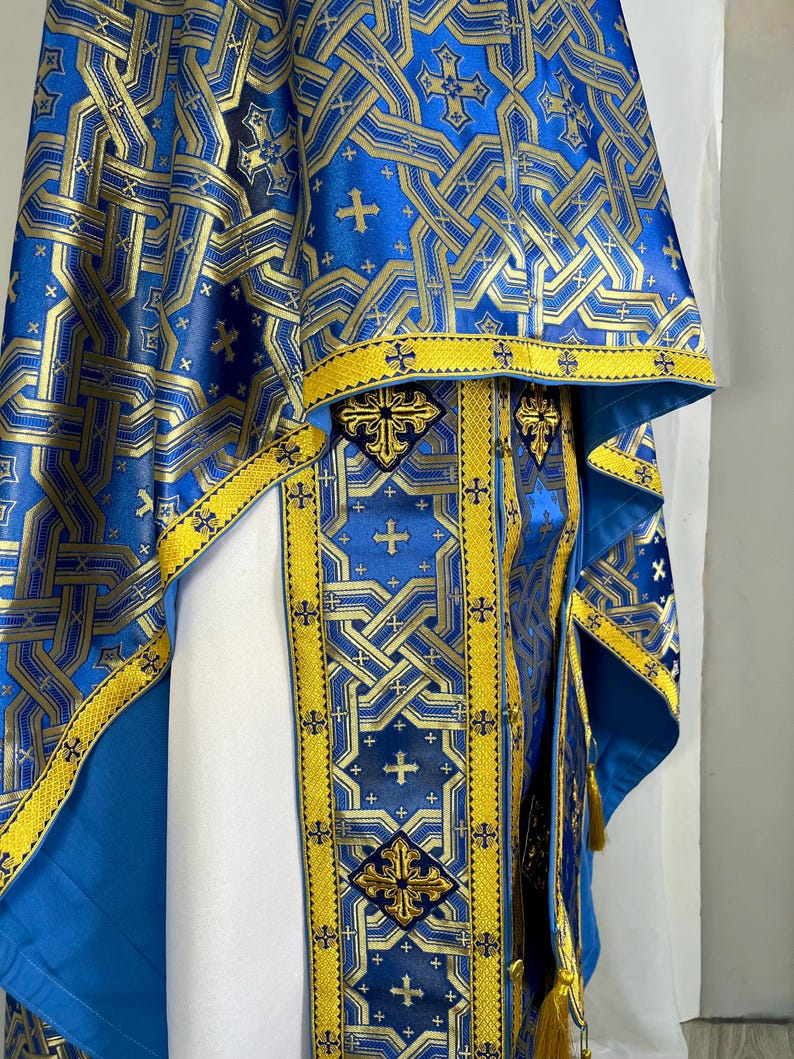 Orthodox Schema Robe Greek Orthodox Priest Vestments | Liturgical Robe Set - Etsy