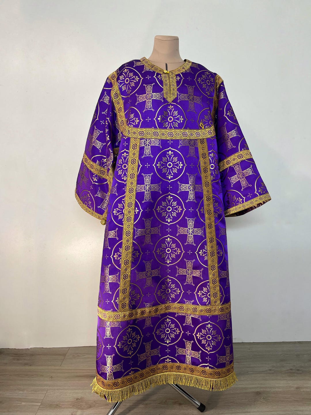 Orthodox Greek Bishop Vestment | Purple Archbishop Vestments - Etsy