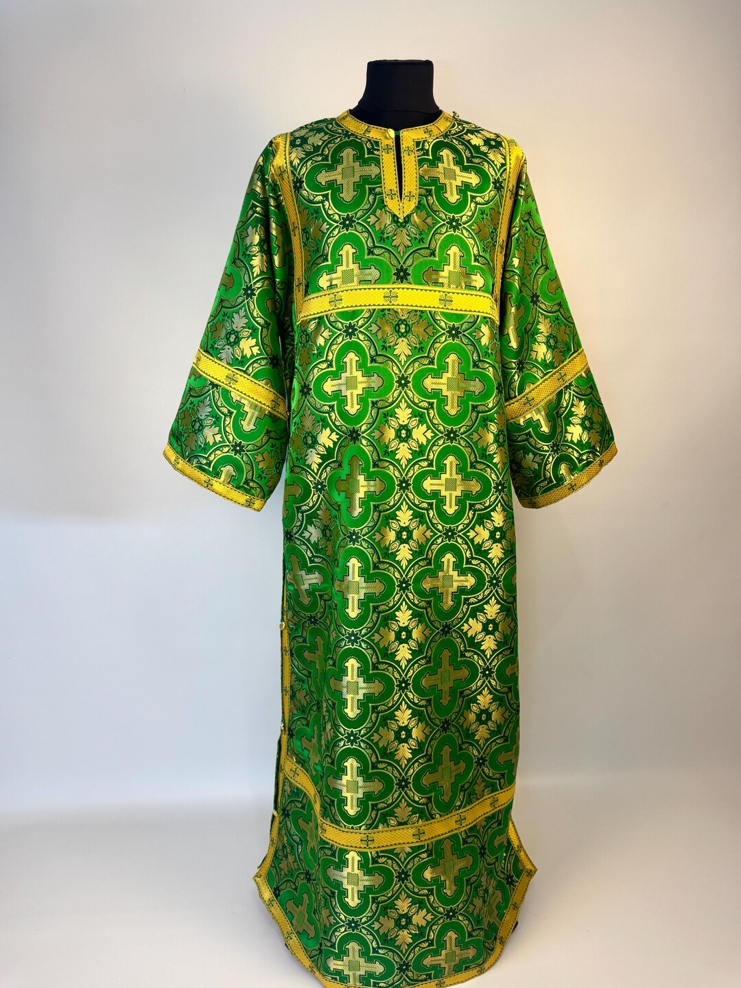Orthodox Schema Robe Sticharion | Orthodox Vestments | Custom Silk Altar Robe - Etsy