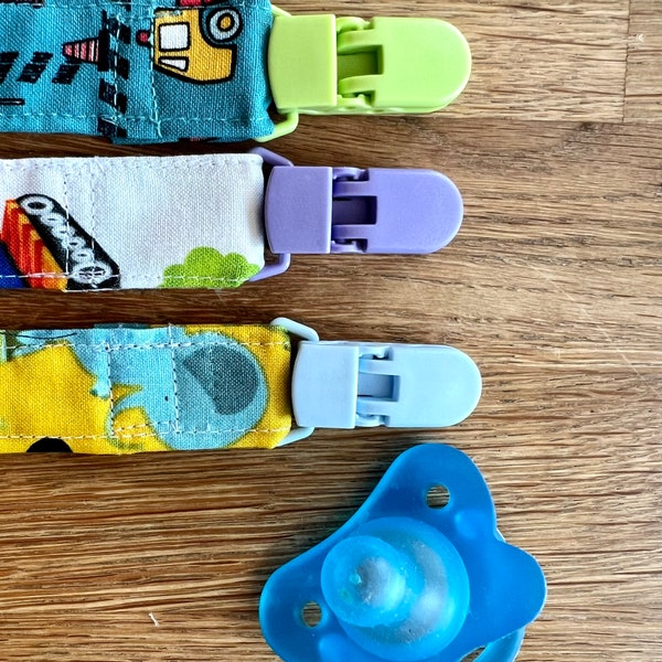 Baby Pacifier Clip Etsy