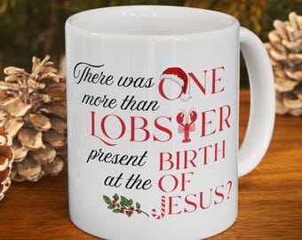 Taza Love Actually / Love Actually está en todas partes / Cita de Love Actually / Cita navideña / Cita de Love Actually Lobster / Fans de Love Actually