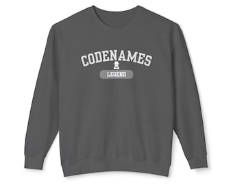 Sudadera ligera unisex de cuello redondo
