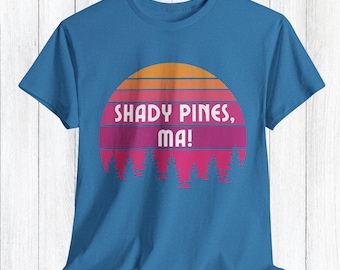 Koszulka Golden Girls | Koszulka unisex z grubej bawełny „Shady Pines, Ma!” – Dorothy, Golden Girls | Fanki Golden Girls | Prezent dla fanki Golden Girls