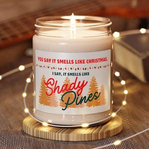 It&#39;s a Golden Girls Christmas | Fraser Fur Soy Candle - Smells like Shady Pines | Golden Girls Candle | Shady Pines Holiday Candle