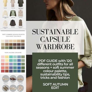 Guida al guardaroba capsula sostenibile: 120 look senza tempo per ogni stagione - Soft Autumn Edit