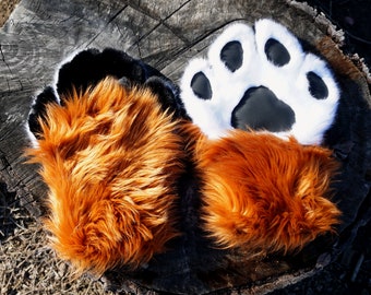 fox paws etsy